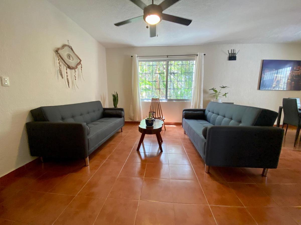 Peach35 Apartamento Centrico, 5 Min De La Playa カンクン エクステリア 写真